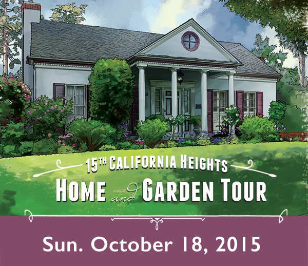 CHNA 15th Home & Garden Tour Event Flier