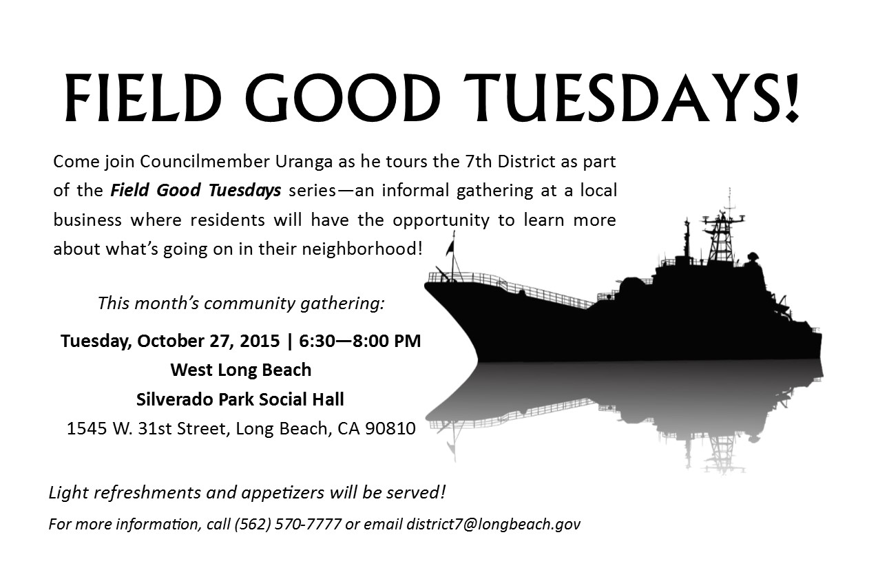 Field Good Tuesdays: West Long Beach 2015