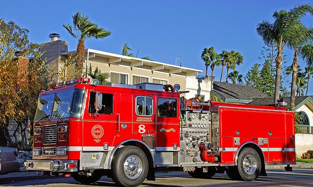 LBFD Engine 8 Stock Image